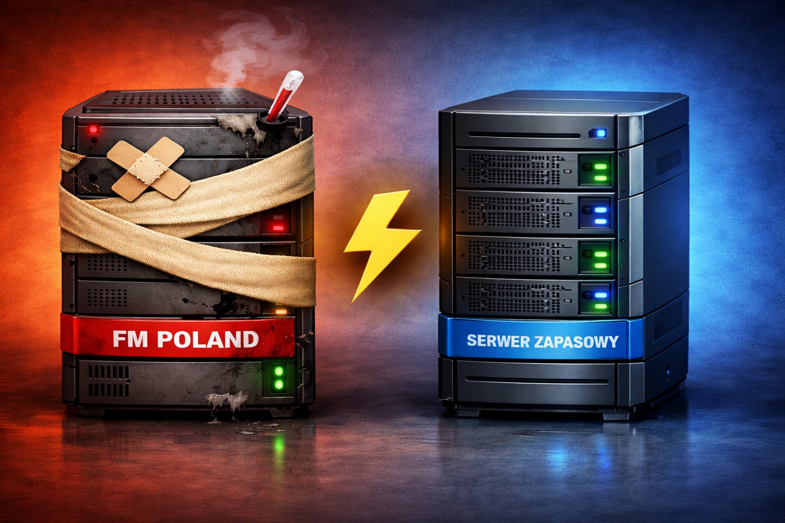 Łączność bez przerw – zapasowy serwer FM Poland